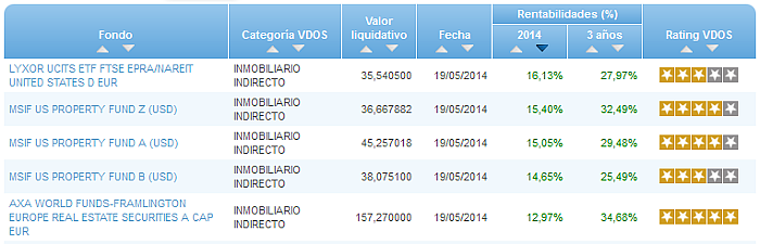 RVI Euro Small/mid Cap buscador rentabilidad año