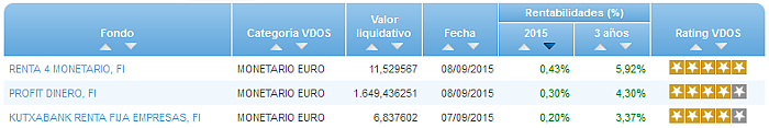 Renta Fija Euro Largo Plazo buscador rentabilidad año