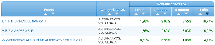 RVI USA Crecimiento buscador rentabilidad 1 año