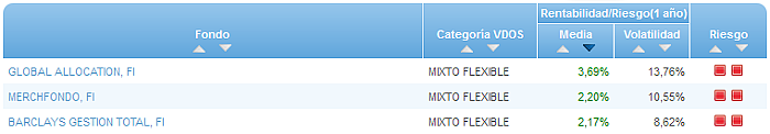 RVI Euro Small/mid Cap buscador rentabilidad media mensual