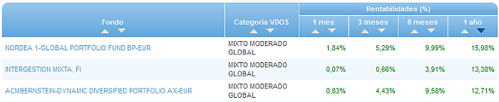 RVI Euro Small/mid Cap buscador rentabilidad 1 año