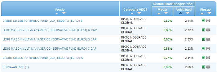 RVI Euro Small/mid Cap buscador volatilidad