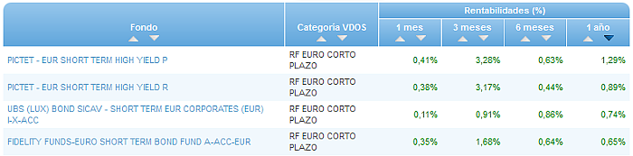 Renta Variable Internacional Europa Small/Mid Cap buscador rentabilidad 1 año