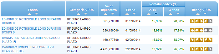 RVI Euro Small/mid Cap buscador rentabilidad año