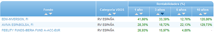 RVI USA Crecimiento buscador rentabilidad 3 años