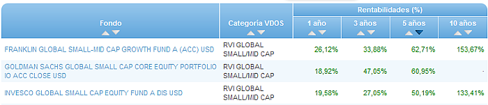 RVI USA Crecimiento buscador rentabilidad 3 años