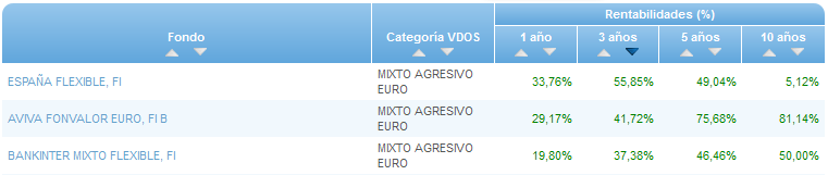 RVI Euro Small/mid Cap buscador rentabilidad 3 años