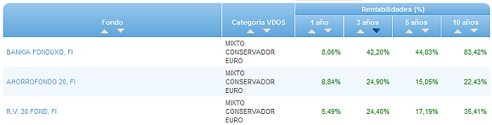 RVI Euro Small/mid Cap buscador rentabilidad 3 años