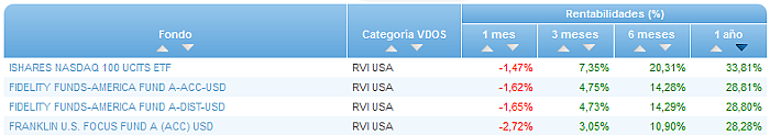 RVI Euro Small/mid Cap buscador rentabilidad 1 año